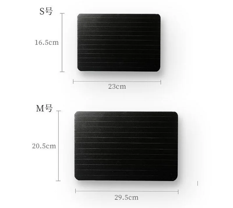 Размораживания лотки японский антироссийской тарелка дом быстро оттаивания пластина разделочную доску Кухня стейк морепродуктов быстрого минуту размораживание
