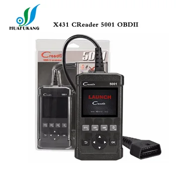 

Launch CReader 5001 Code Reader Full OBDII/EOBD Diagnostic Functions Scan Tool
