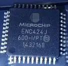 100 NEW Free shipping Enc424j600 i pt enc424j600 enc424j TQFP 44
