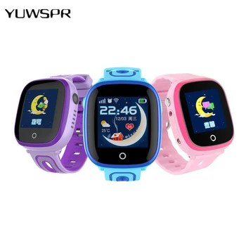 

Kids Tracker Watch Baby Safe tracking SOS Call GPS Location Position finder waterproof children Smart clock DF31G