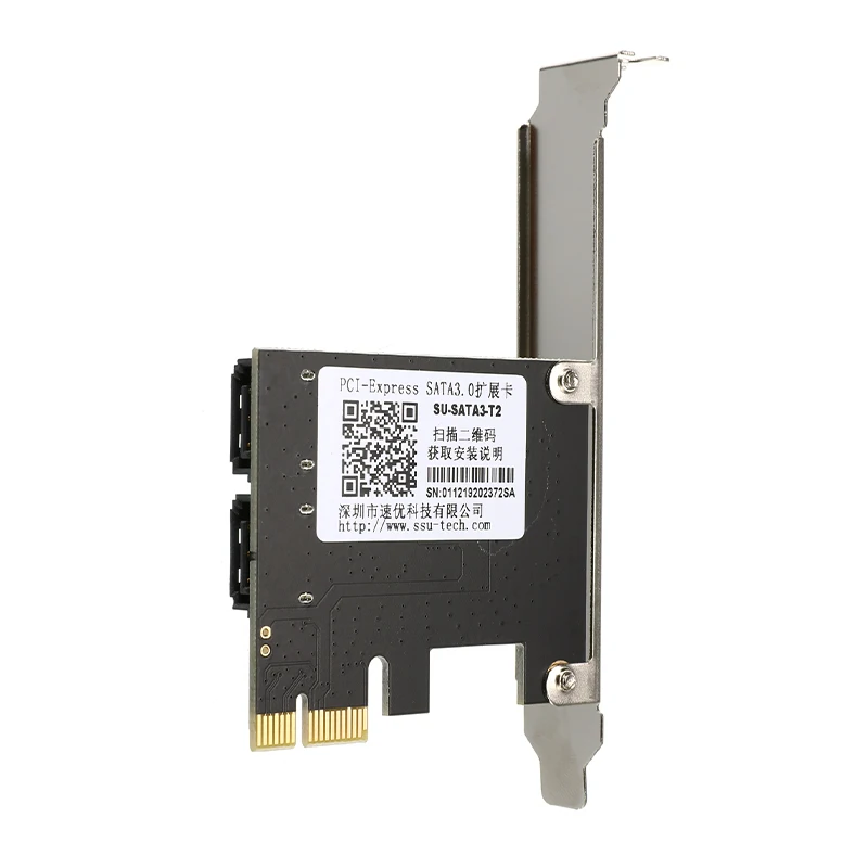 1X 4X 8X 16X PCI-E карты PCI Express SATA 3,0 2-Порты и разъёмы SATA III 6 Гбит/с расширения платы адаптера Плата расширения