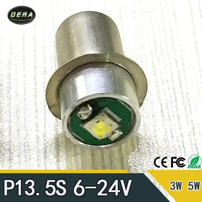 P13.5S CREE XPG2 5W 3w flashlight bulb emergency light bulbs 3v dc4 10v/6 24v Led Bulb