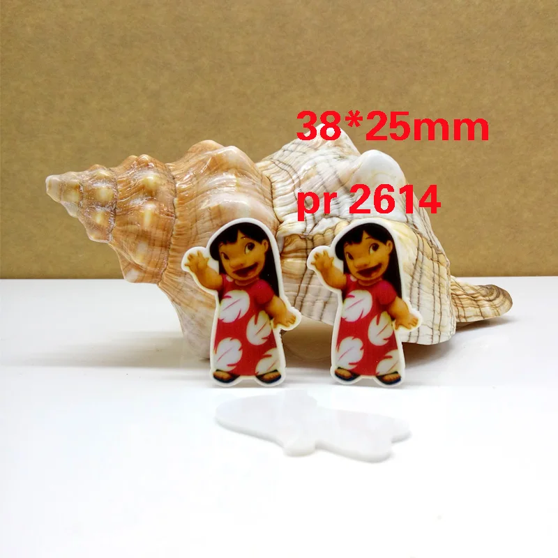 2614 30 шт мультфильм персонаж плоское украшение из смолы pr 2614 - Цвет: 2614