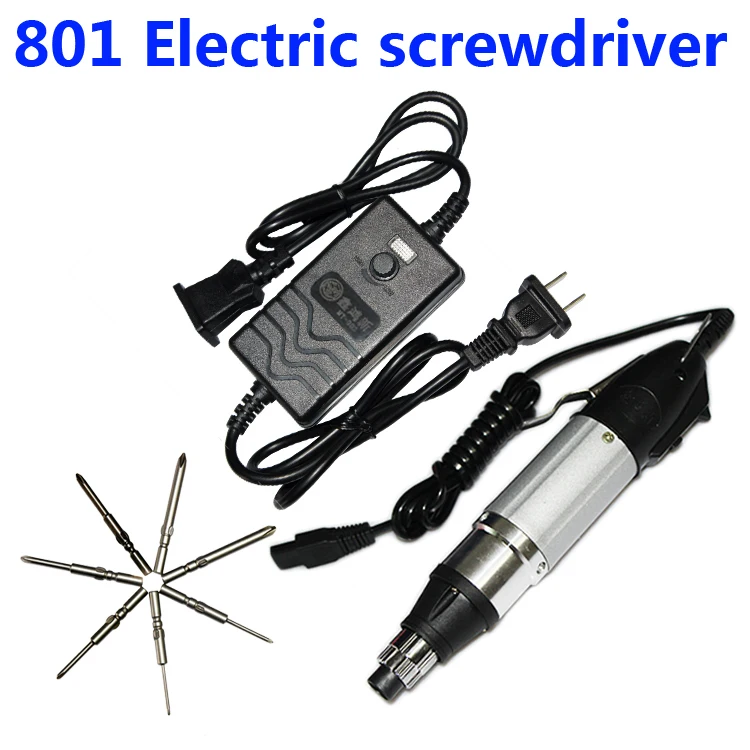 Electric screwdriver Alloy With screwdriver bits Speed control