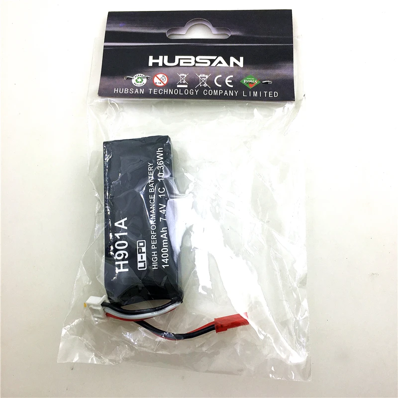 7,4 V 1400mAh Lipo аккумулятор для Hubsan H501S H501SS H502S H901A передатчик пульт дистанционного управления H901A батарея h502s-25