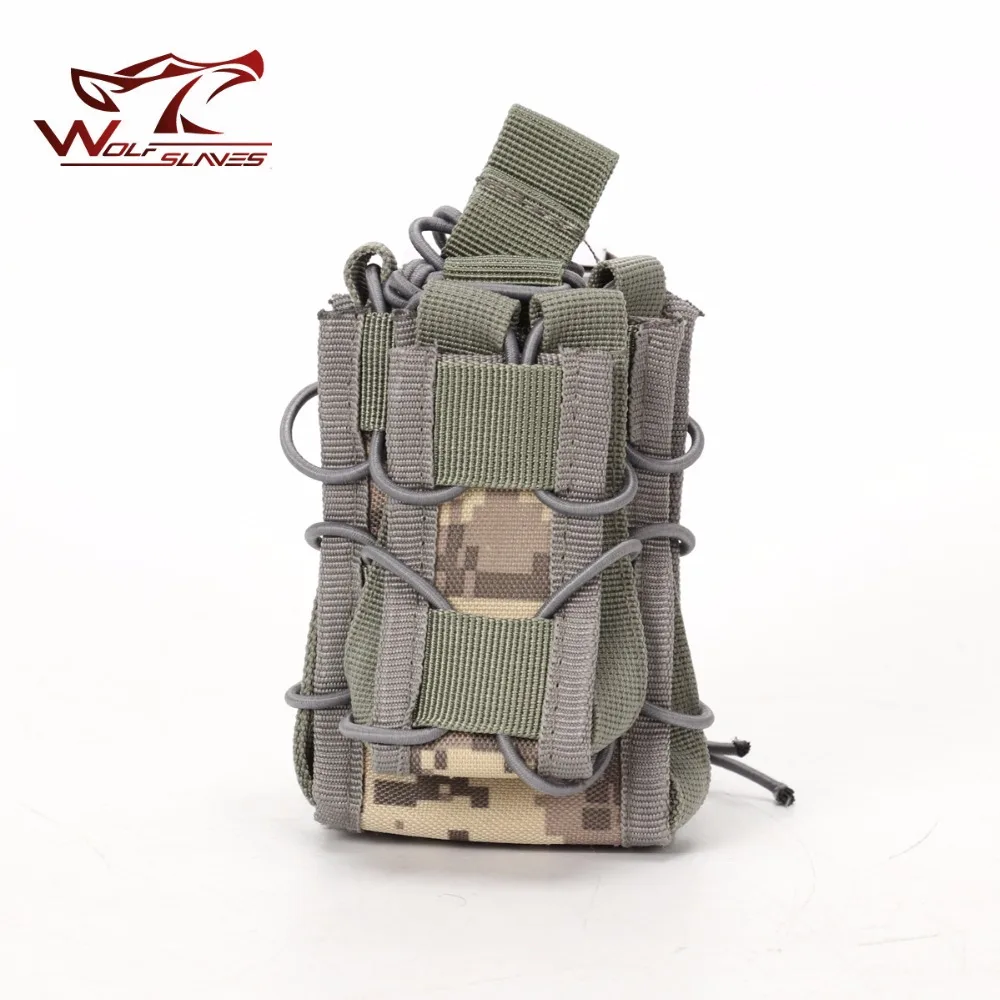 

Tactical Modular Rifle Pistol Magazine Pouch Military Air-soft Ammo Pocket Mag Carrier Case For Hunting Bag