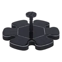 Инновационный цветочный дизайн на солнечных батареях плавающий водяной насос фонтана для бассейна Сад Аквариум птицы ванны