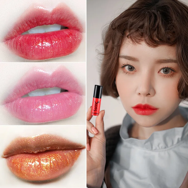 

12pcs/set Sexy 12 Colors Moisturizing Glitter Liquid Lipstick Set Waterproof Tint Lip Gloss Velvety Matte Lipgloss For Gift