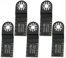 5 pcs 32mm precision oscillating tool saw blades for most brand of Multifunction power tool as DREMEL,FEIN,TCH etc, wood cutting