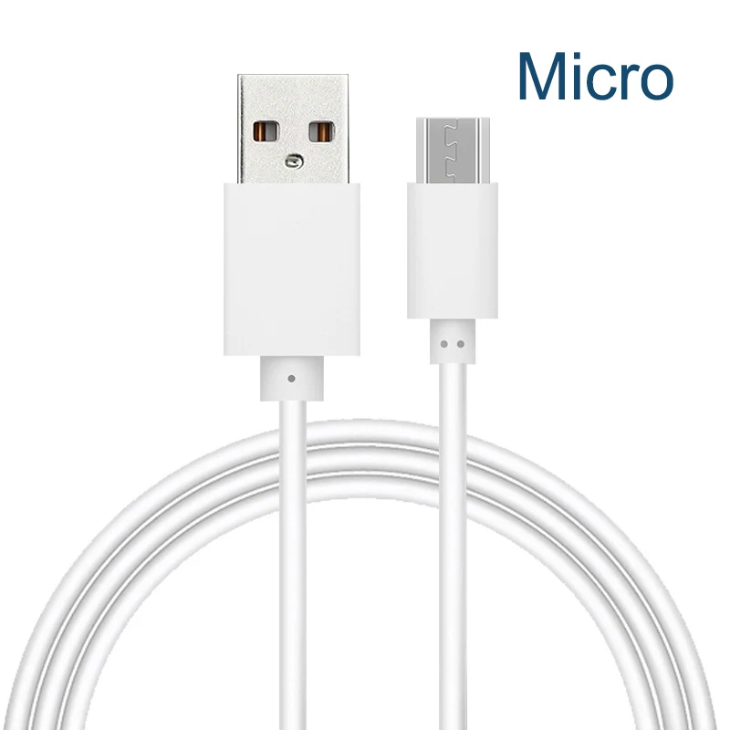 5V2A Micro iOS usb кабель 1 м 2 м 3 м кабели для быстрой зарядки мобильного телефона Android зарядное устройство кабель для передачи данных черный и белый - Цвет: Micro White