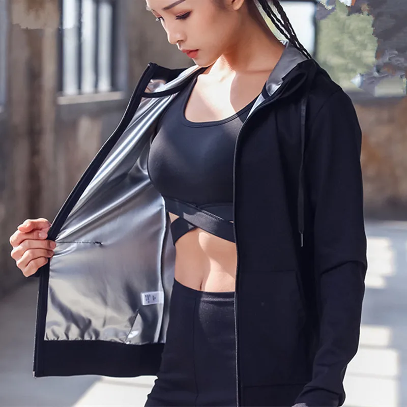 black jogging jacket