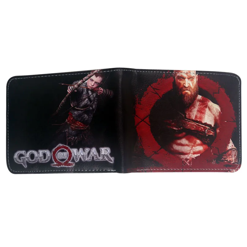 Мужской кошелек god of war ps4, кошелек, держатели для кредитных карт для мальчиков, кошельки, карман для монет - Цвет: 07