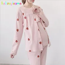 font b Pregnancy b font Nightwear Cotton Coat T shirt Pants Sleepwear Maternity font b
