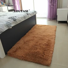 LOUTASI Мягкий Лохматый Ковер для гостиной 4,5 см толстый плюшевый коврик для пола пушистые коврики для детской комнаты искусственный мех ковер для гостиной коврик