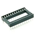 wide ic socket dip 24 pin