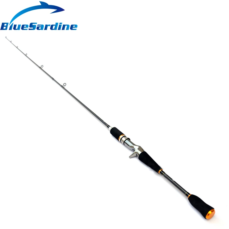 

BlueSardine New 1.8M Bait Casting Fishing Rod Carbon 2 Sections Baitcasting Lure Rod Fishing Tackle