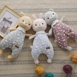 37 см медведь плюшевые игрушки мягкие животные и плюшевые игрушки кукла с подушкой для сна для малыша детские подарки на день рождения Аниме
