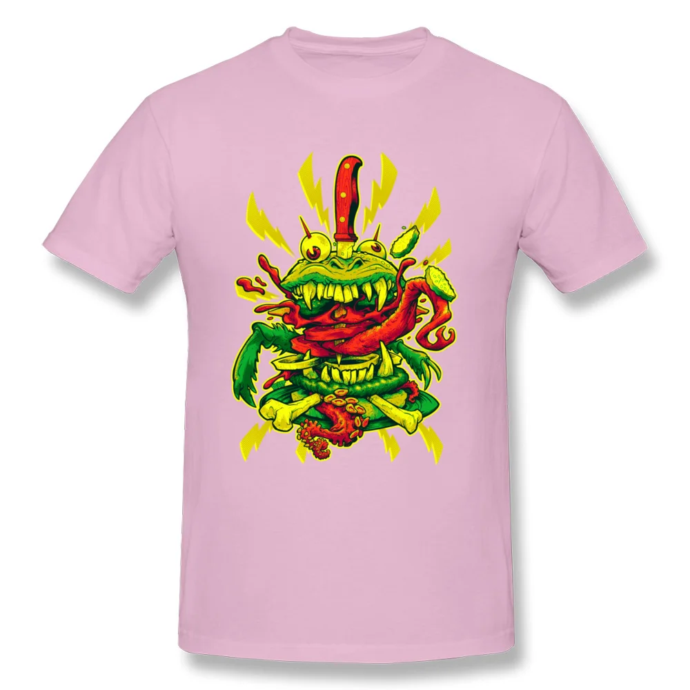 T Shirt BEASTBURGER Sweatshirts Mother Day Company 3D Printed Short Sleeve 100% Cotton Crewneck Men Top T-shirts 3D Printed BEASTBURGER pink