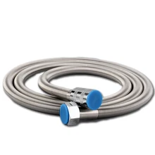 Free shipping High quality brushed stainless steel shower hose for bathroom shower faucet spring flexible hose for shower