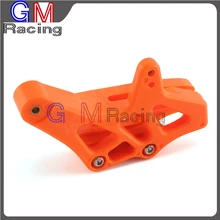 Guia de Corrente de plástico Guarda Proteção Para KTM EXC SX EXC-F SX-F XC XC-F XC-FW XC-W 125-530 250 450 500 08-15 Motocicleta Da Bicicleta Da Sujeira