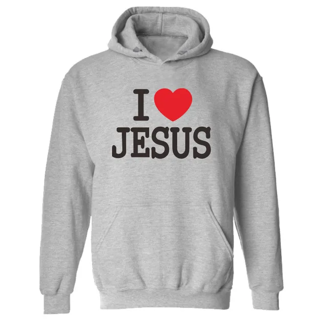 New 2017 Jesus Christian Hooded Hoodies For Men Wome Autumn Winter