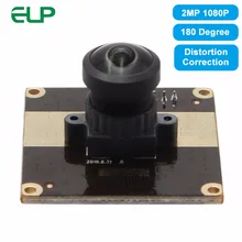 Широкий Угол Fisheye USB Камера модуль Aptina AR0330 CMOS 2 мегапикселя 1920*1080 180 градусов коррекция искажений Плата USB камеры