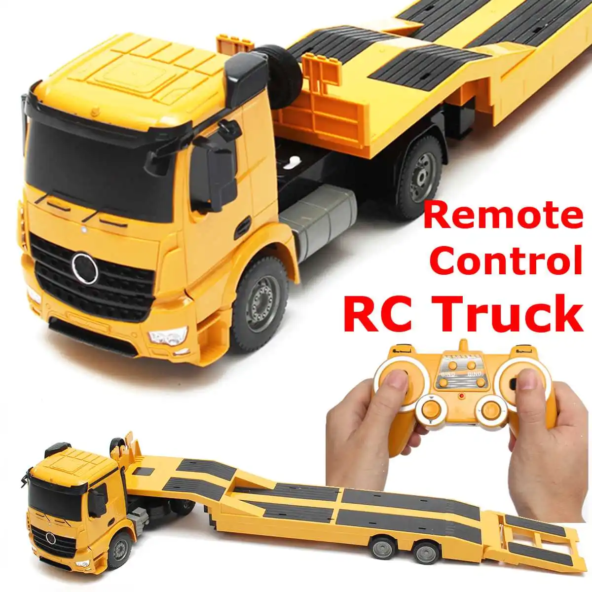 

Toy Vehicles Flatbed Trailer Trucks Toy Kids Children Gift ABS Trailer Roller Excavator Loader Truck Model Car Toys For Boys