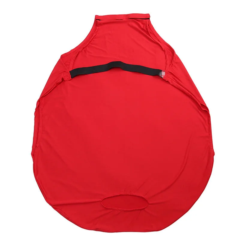 Дорожный защитный чехол на чемодан, чехол на колесиках, Дорожный чемодан, пылезащитный чехол, аксессуары для путешествий(только чехол - Цвет: red