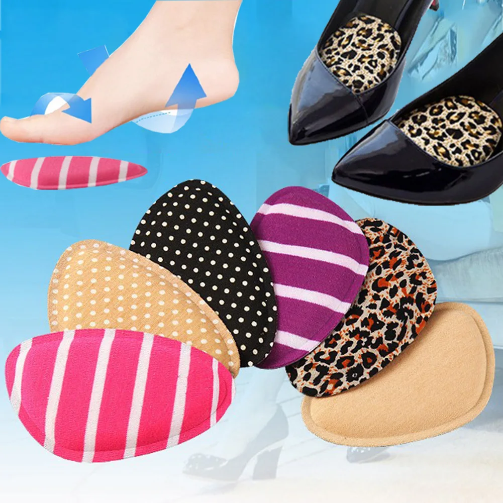 

Forefoot Insoles Shoes Sponge Pads High Heel Soft Insert Anti-Slip Foot Protection Pain Relief Women shoes insert Cushion