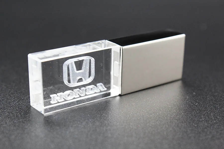 Usb2.0 металлический кристалл Honda ключ модель USB флэш-накопитель 4 ГБ 8 ГБ 16 ГБ 32 ГБ драгоценный камень ручка привода специальный подарок