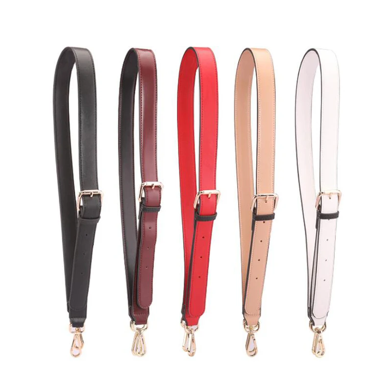 123cm Womens Bags Wide Strap Handbags Shoulder Genuine Leather Straps Adjustable Bags Accessories Parts Belts Handle Replacement