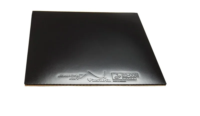 ياساكا تنس طاولة المطاط RAKZA 7 لينة التحكم + حلقة البثور في مع الإسفنج بينغ بونغ تنيس دي ميسا