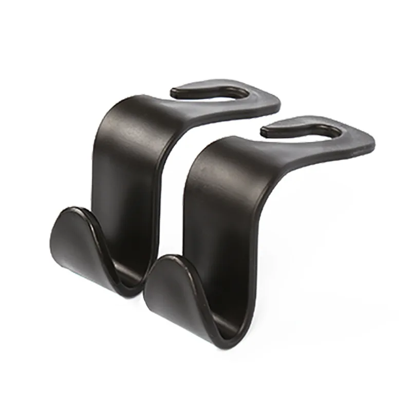 

2PCS Universal Car Seat Back Hooks Hangers Organizer Universal Headrest Mount Storage Hooks House Storage Simple Styling