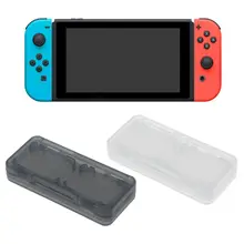 4 в 1 игра памяти держатель для Карт Коробка для хранения жесткий пластик 4 Слот защитный чехол для nintendo Switch NS консоли