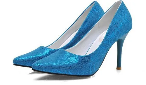 

Pointed Toe 2015 Platform Pumps Flowers Fashion Think Heels Women Pumps Three Colors Size 34-43 Wedding Shoes for Women