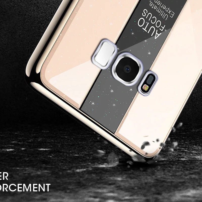 YonLinTan Coque, чехол, чехол, для samsung Galaxy S8 Plus S 8 S8Plus, роскошный блестящий чехол из закаленного стекла для задней панели телефона 360 чехол s