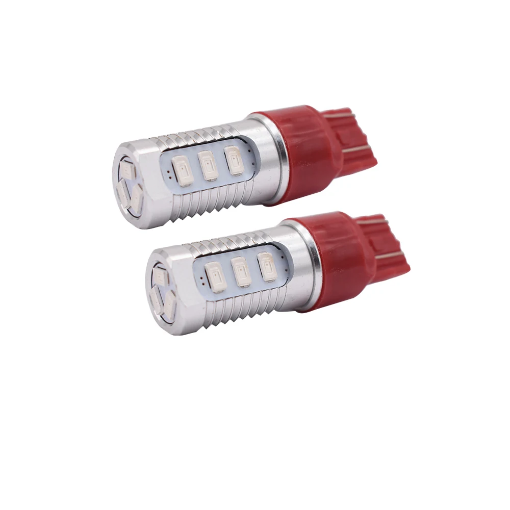 

2PCS T20 7443 3157 12smd Car led High powerTurn Signal Lights Parking lights Day Running Lights Brake reverse lights DC12V