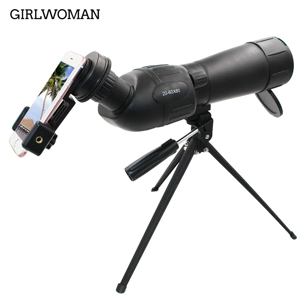 Girlwoman 20-60x60 объектив с зумом для камеры объектив для смартфонов для Iphone huawei samsung телескоп Celular мобильный телефон Telescopio объектив