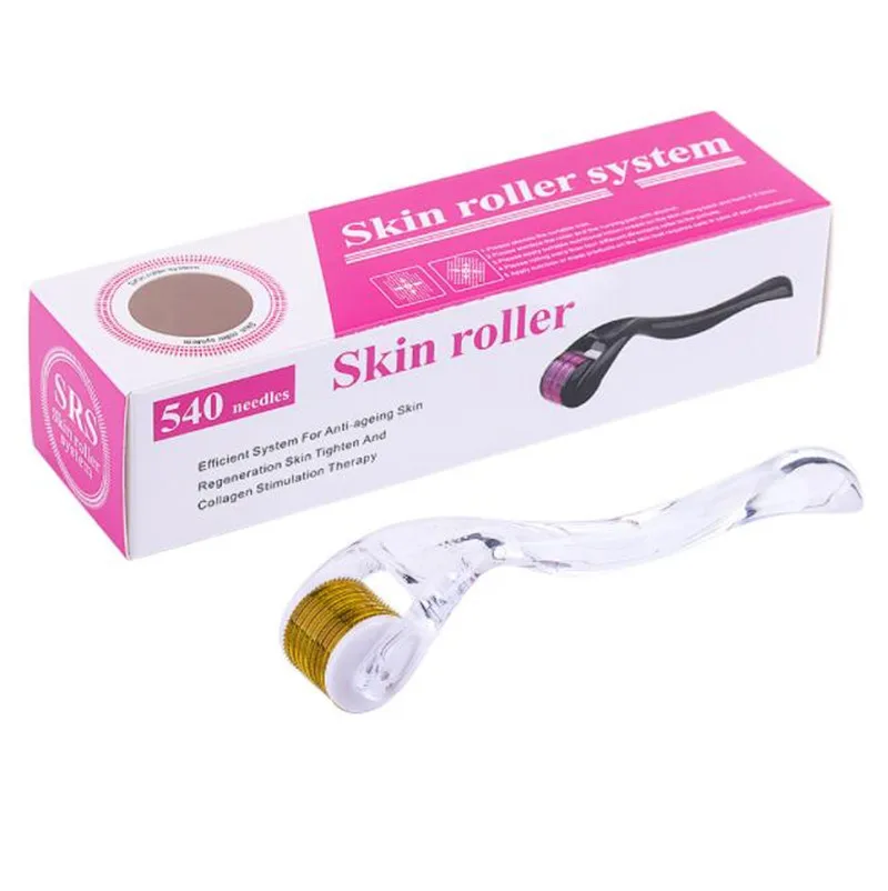 

0.2/0.25/0.3mm DRS 540 micro needles derma roller titanium mezoroller microneedle dr pen machine for skin care body treatment