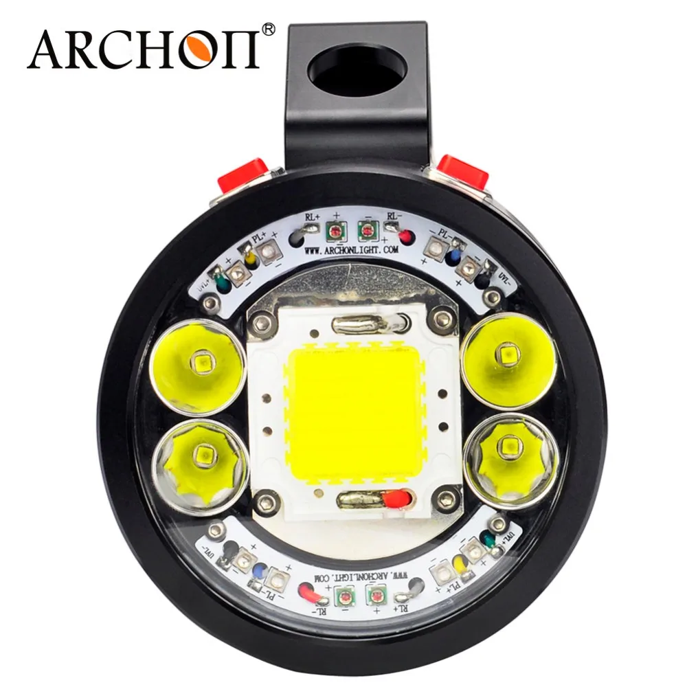 ARCHON DG150W WG156W вспышка для подводного погружения и светильник 10000LM Перезаряжаемый