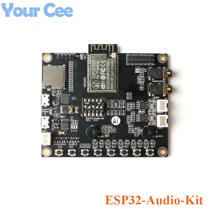ESP32-Audio-Kit ESP32 Audio Development Board WiFi Bluetooth Module Low Power Dual-core with ESP32-A1S  (4)