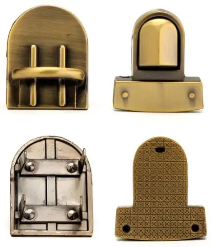 Кожаный чехол с застежкой язычком и замком для кожаной сумки|locks for leather bags|lock baglock
