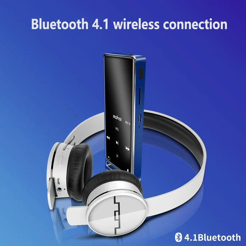 Bluetooth MP3 плеер 1 8 дюймов сенсорный экран Встроенный динамик с fm радио/запись