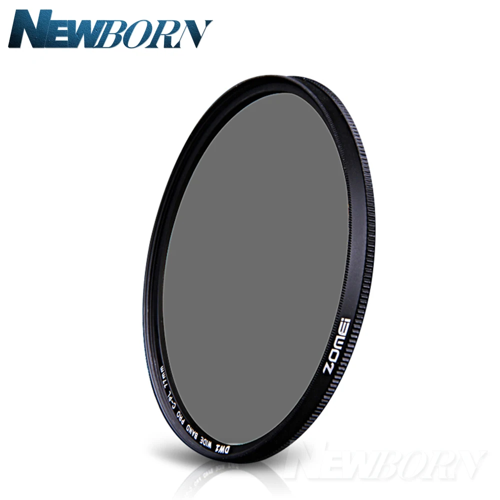 Круглый поляризационный фильтр ZOMEI CPL для камеры Canon Nikon DSLR объектив 40 5/49/52