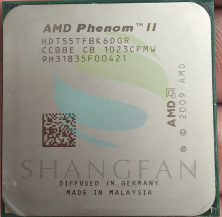 AMD الظاهرة X6 1055 T X6-1055T 2.8 GHz ستة النواة معالج وحدة المعالجة المركزية HDT55TFBK6DGR 125 W المقبس AM3 938pin AMD الظاهرة X6 1055 T X6-1055T 2.8 GHz ستة النواة معالج وحدة المعالجة المركزية HDT55TFBK6DGR 125 W المقبس AM3 938pin