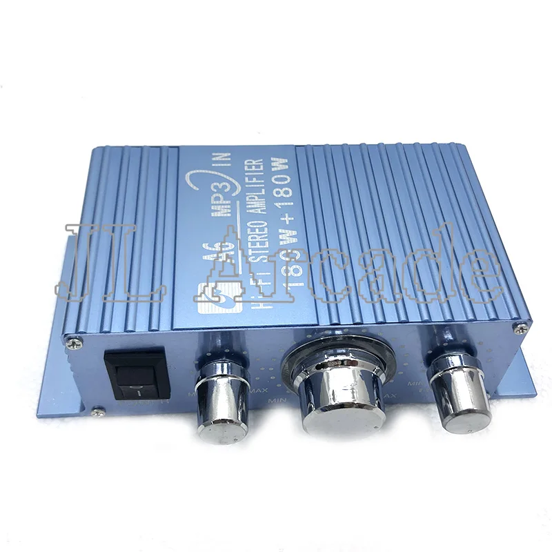 

Stereo Amplifier HIFI digital power amplifier box A6 arcade accessories for Coin operator game cabinet machine DVD MP3 player PC