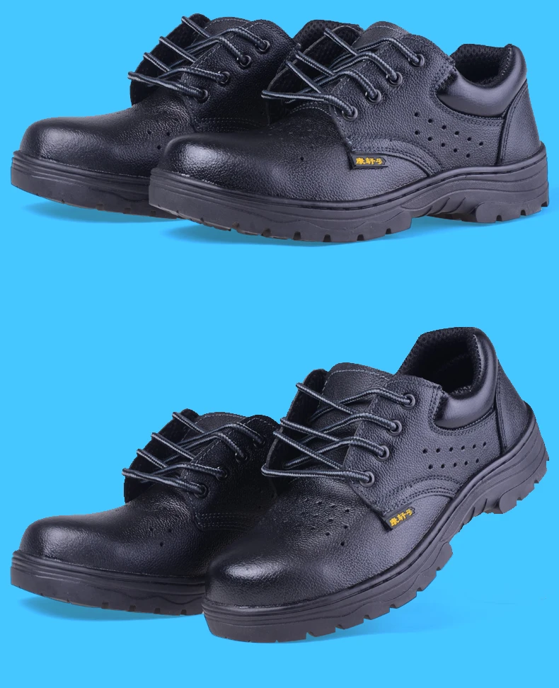 Мужская безопасная обувь дышащая Летняя мужская и женская обувь Мужская Рабочая обувь из сетчатого материала со стальным носком