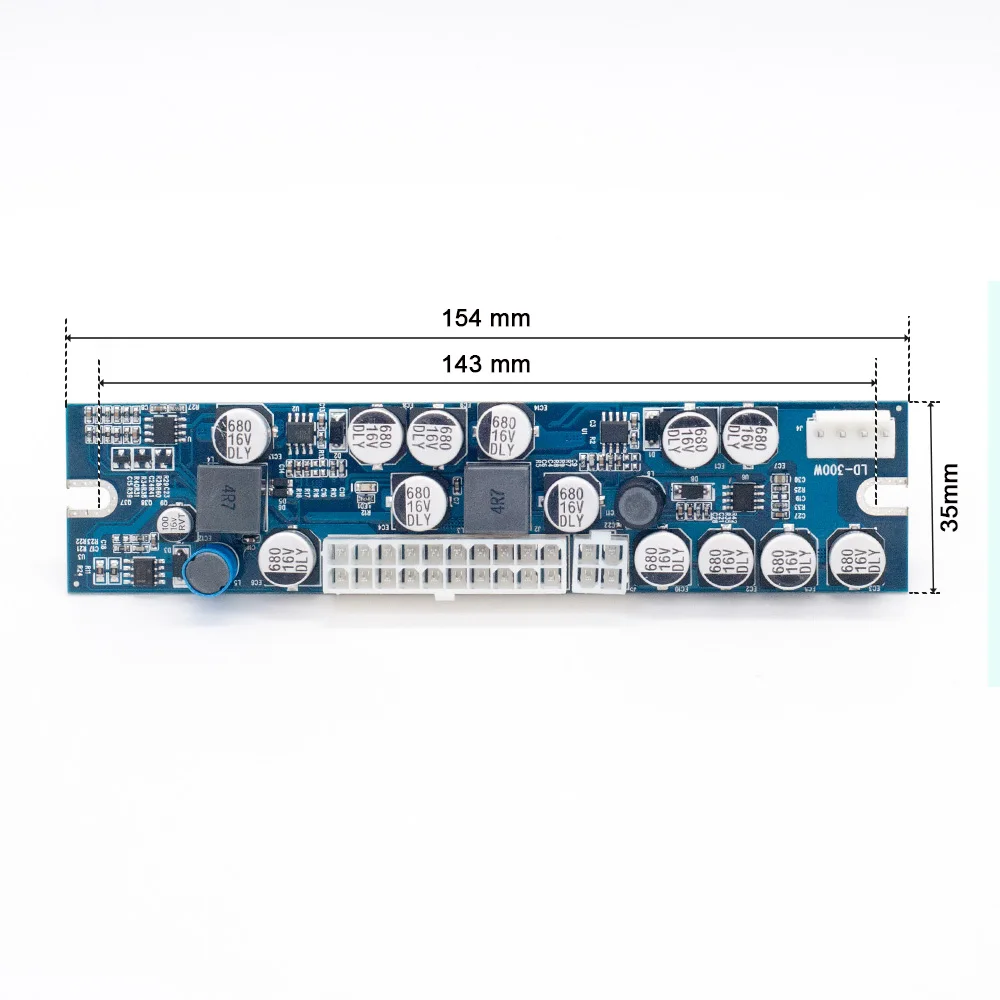 блок питания для компьютера 10 шт. rgeek DC ATX PSU 12 В 300 Вт Пико выключатель БП 24pin Mini ITX