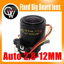 2MP 2.8mm-12mm lens 1:1.4 IR 1/2.7″ CCTV 2MP IR Mega Pixel Auto Zoom CCTV Lens M12 for CCtv Security Camera