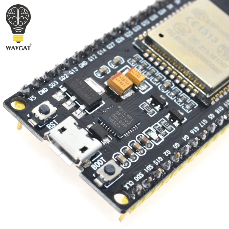 Официальная DOIT ESP32 макетная плата WiFi+ Bluetooth ультра-низкое энергопотребление двухъядерный ESP-32 ESP-32S ESP 32 аналогичный ESP8266